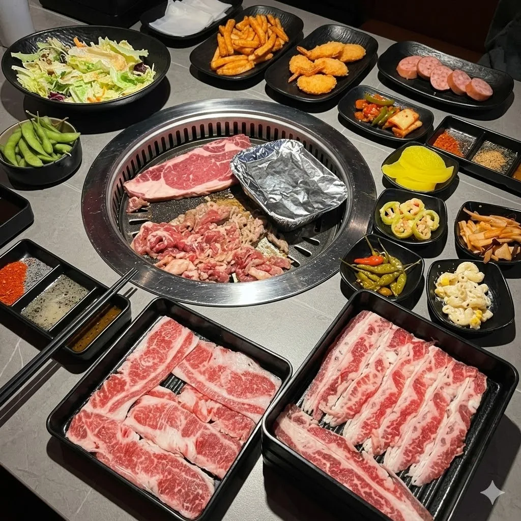 Kazan BBQ premium grill table